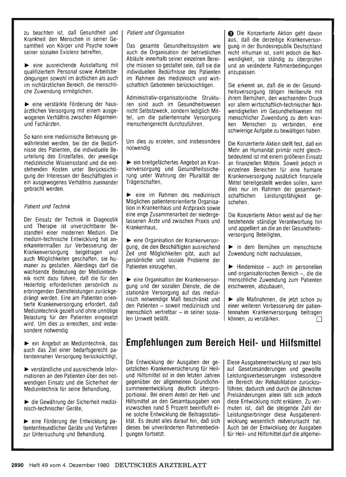 Vorschauseite 1: Empfehlungen zum Bereich Heilund Hilfsmittel