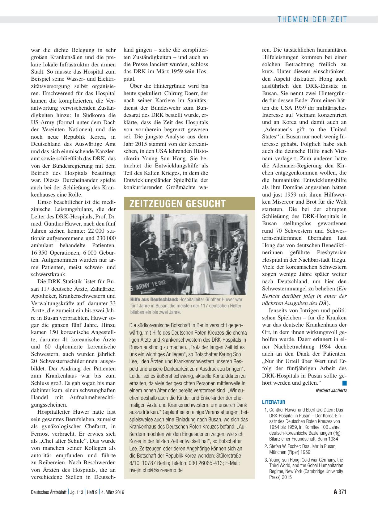 Vorschauseite 1: Zeitzeugen gesucht