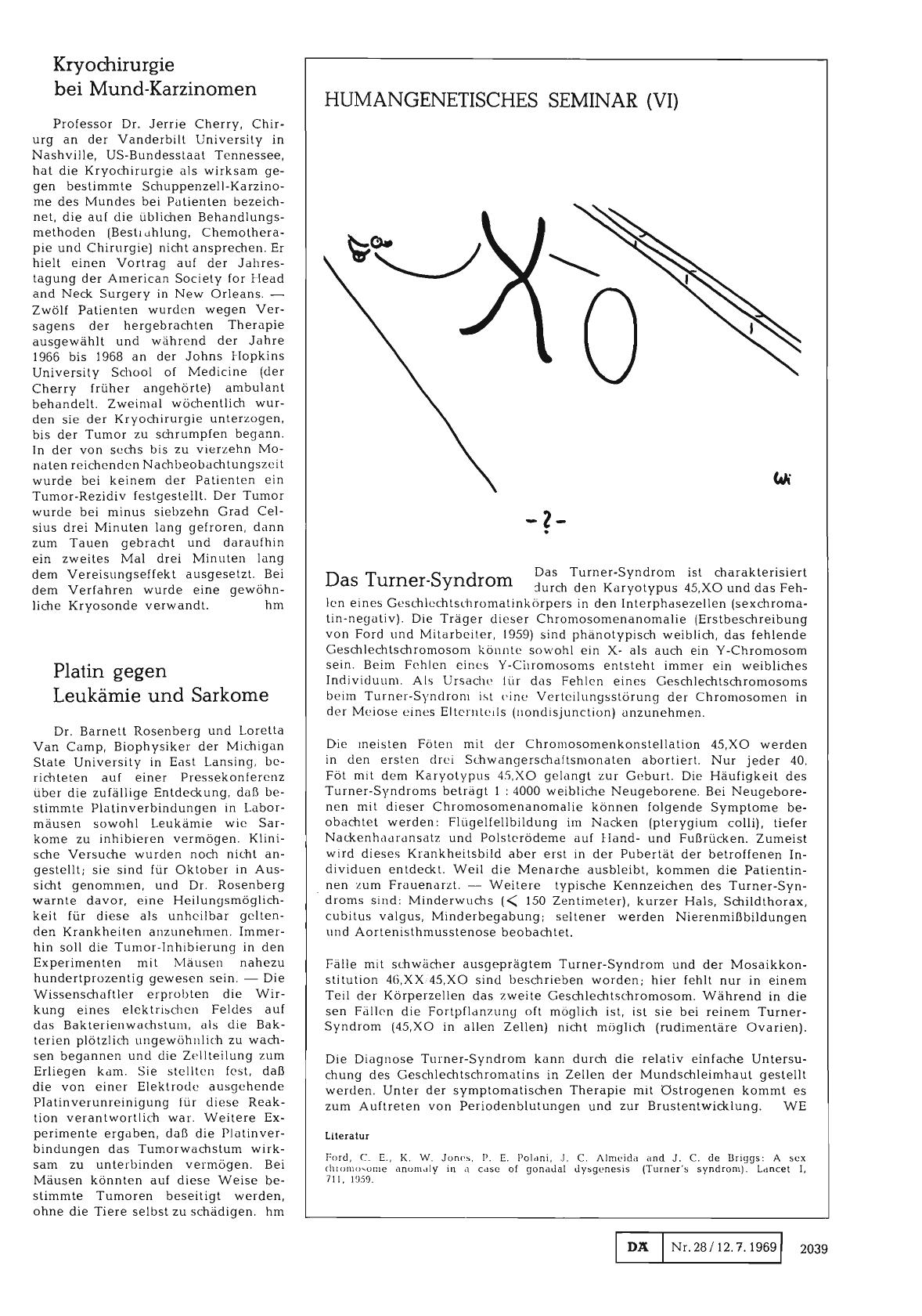 Vorschauseite 1: Kryochirurgie bei Mund-Karzinomen