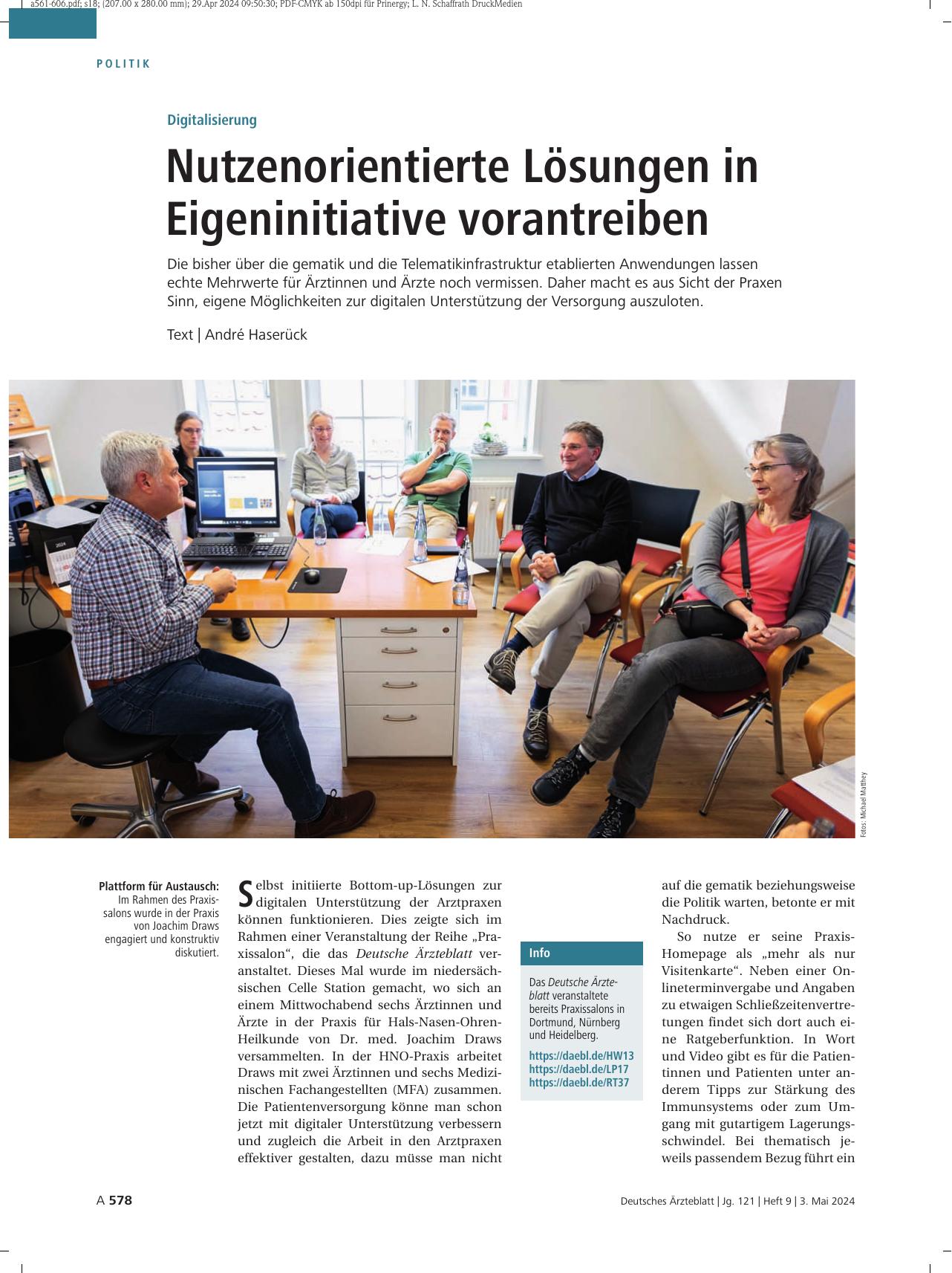 Vorschauseite 1: Digitalisierung: Nutzenorientierte Lösungen in Eigeninitiative vorantreiben