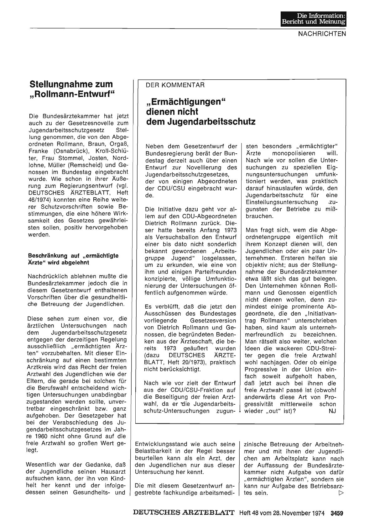 Vorschauseite 1: Stellungnahme zum „Rollmann-Entwurf“