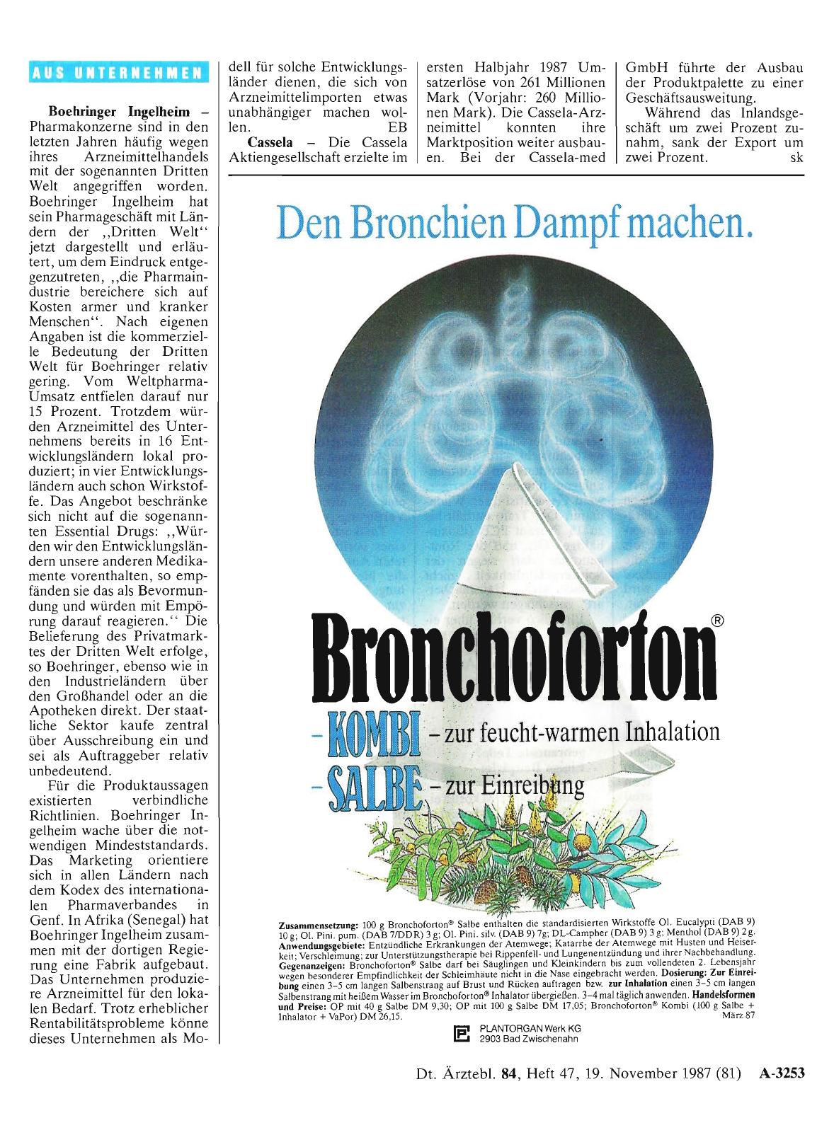 Vorschauseite 1: Aus Unternehmen