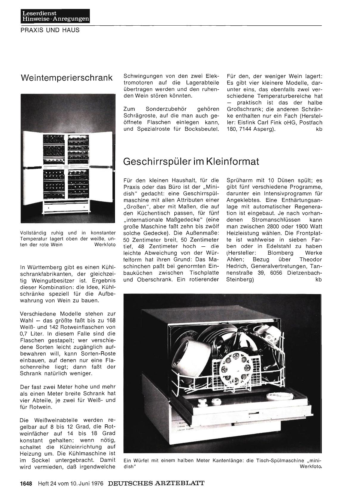 Vorschauseite 1: Geschirrspüler im Kleinformat