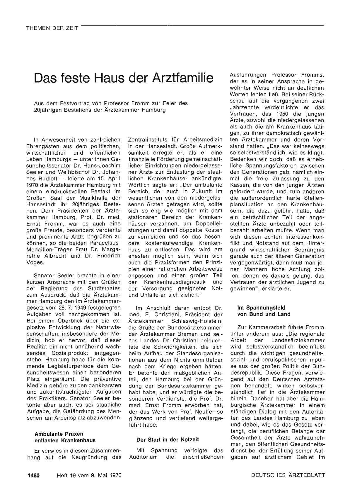 Vorschauseite 1: Das feste Haus der Arztfamilie