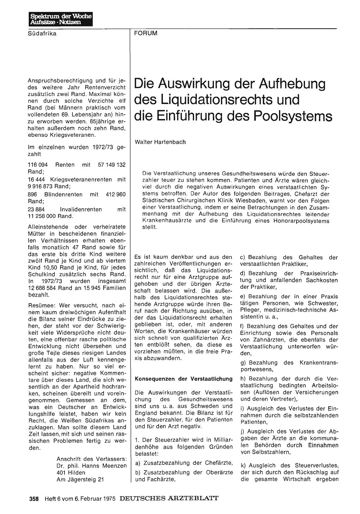 Vorschauseite 1: Die Auswirkung der Aufhebung des Liquidationsrechts und die Einführung des Poolsystems
