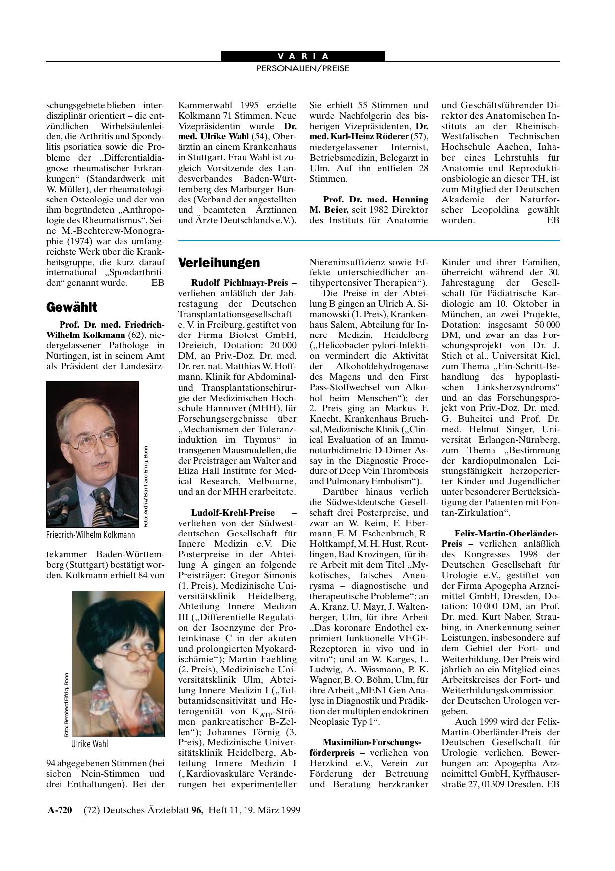 Vorschauseite 1: Gewählt