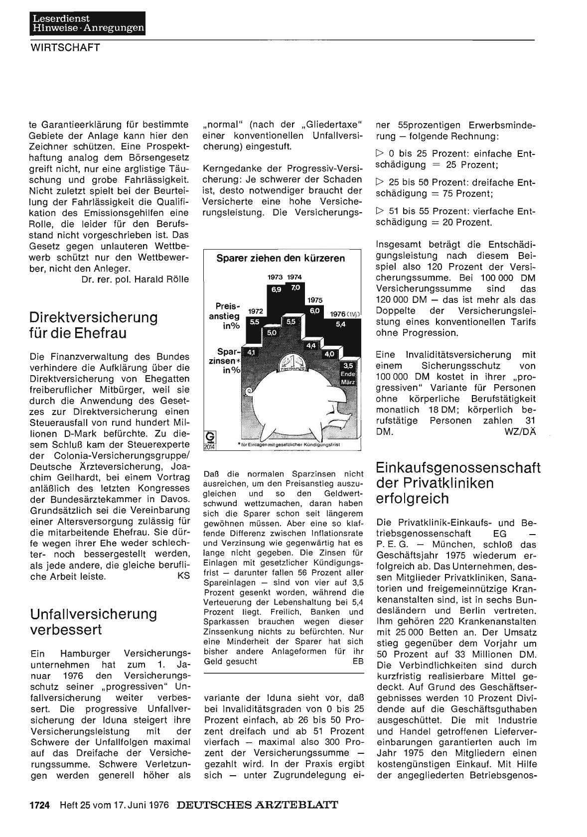 Vorschauseite 1: Direktversicherung für die Ehefrau