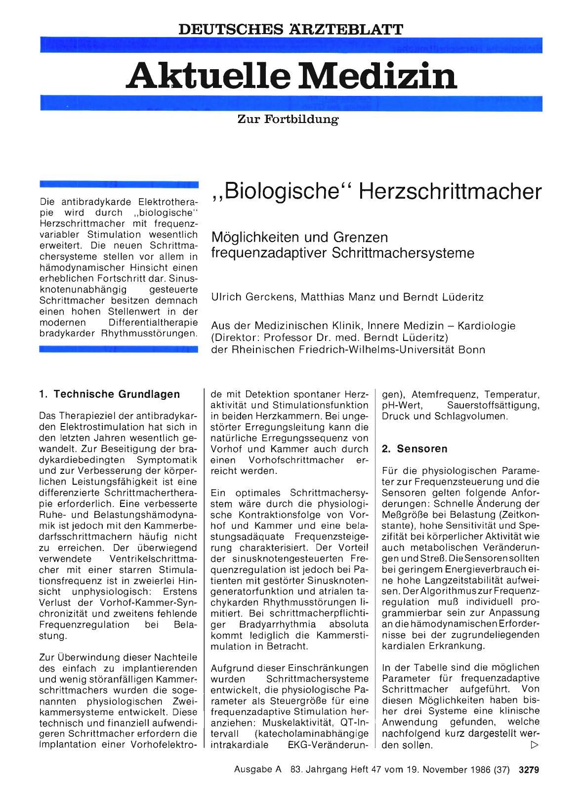 Vorschauseite 1: „Biologische“ Herzschrittmacher