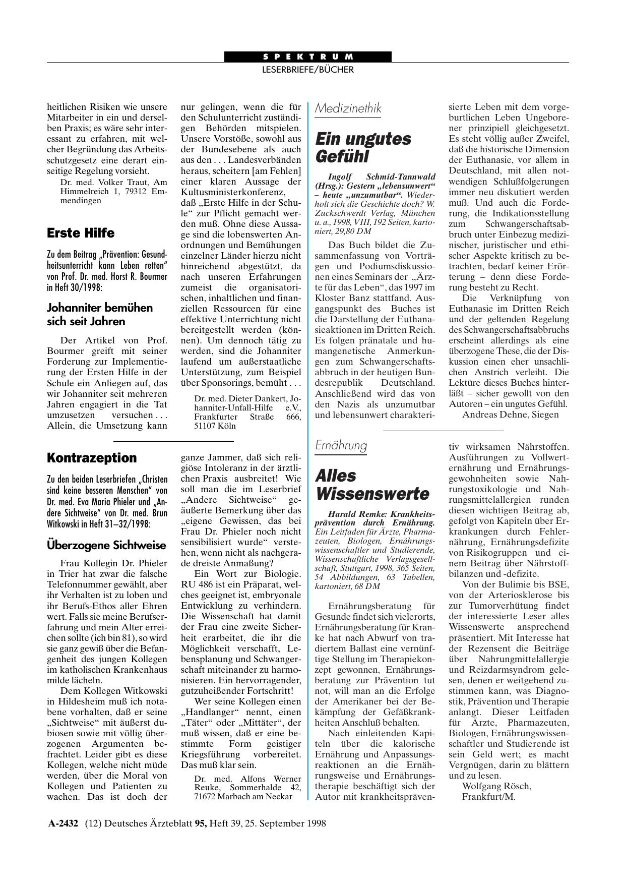 Vorschauseite 1: Krankheitsprävention durch Ernährung