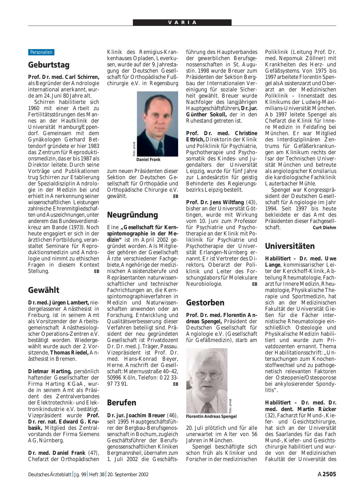 Vorschauseite 1: Neugründung