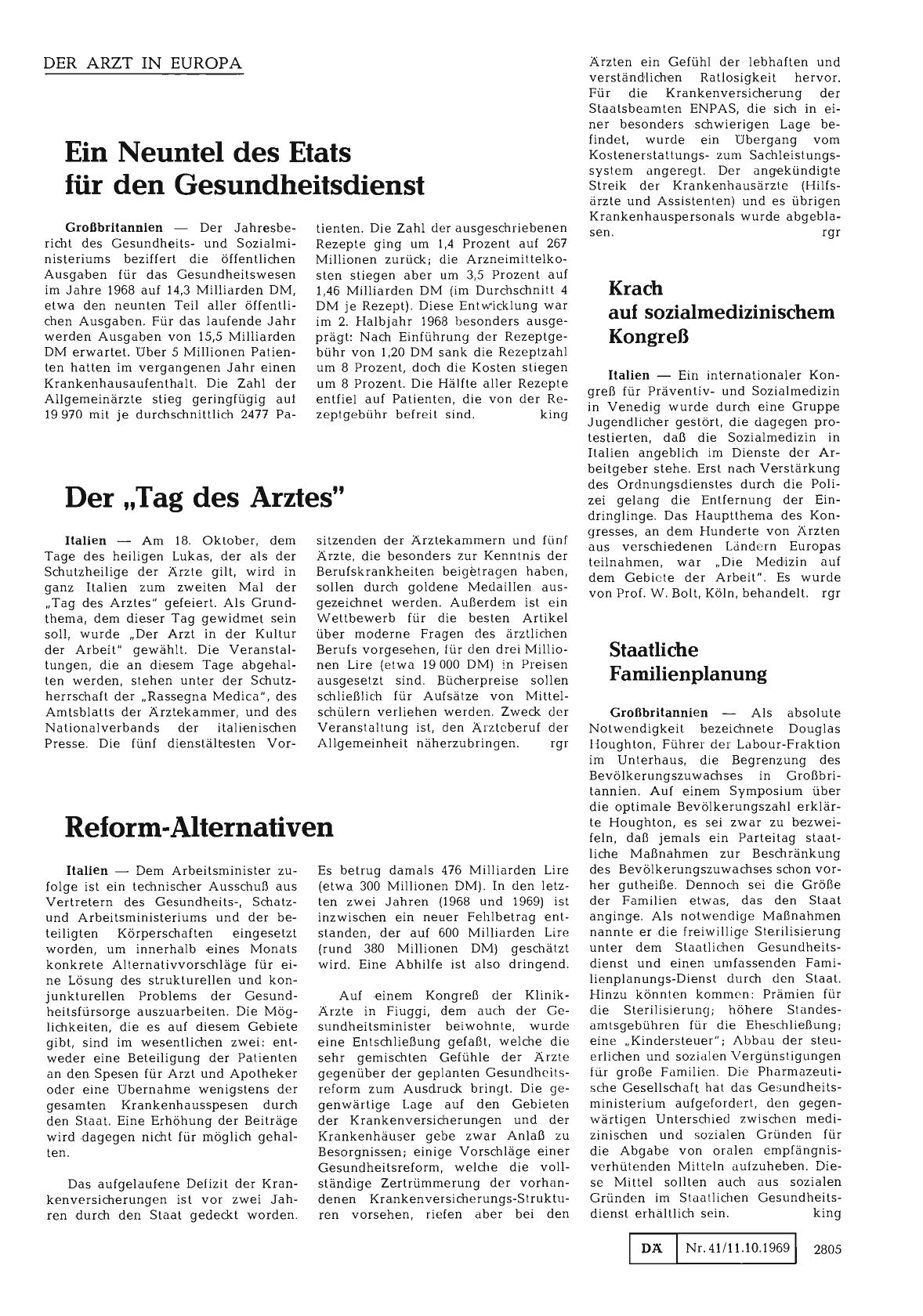 Vorschauseite 1: Reform-Alternativen