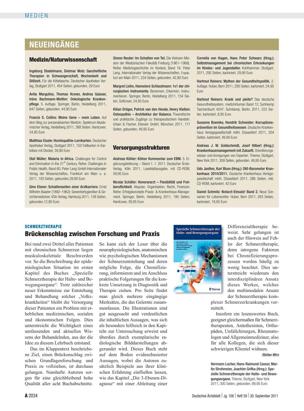 Vorschauseite 1: Neueingänge