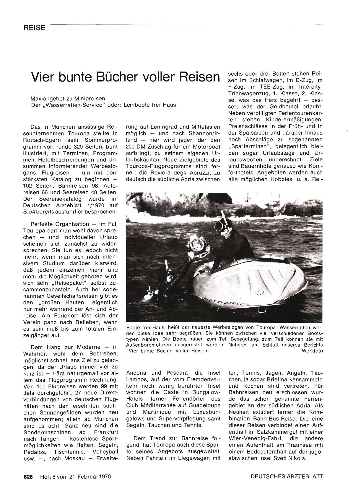 Vorschauseite 1: Vier bunte Bücher voller Reisen