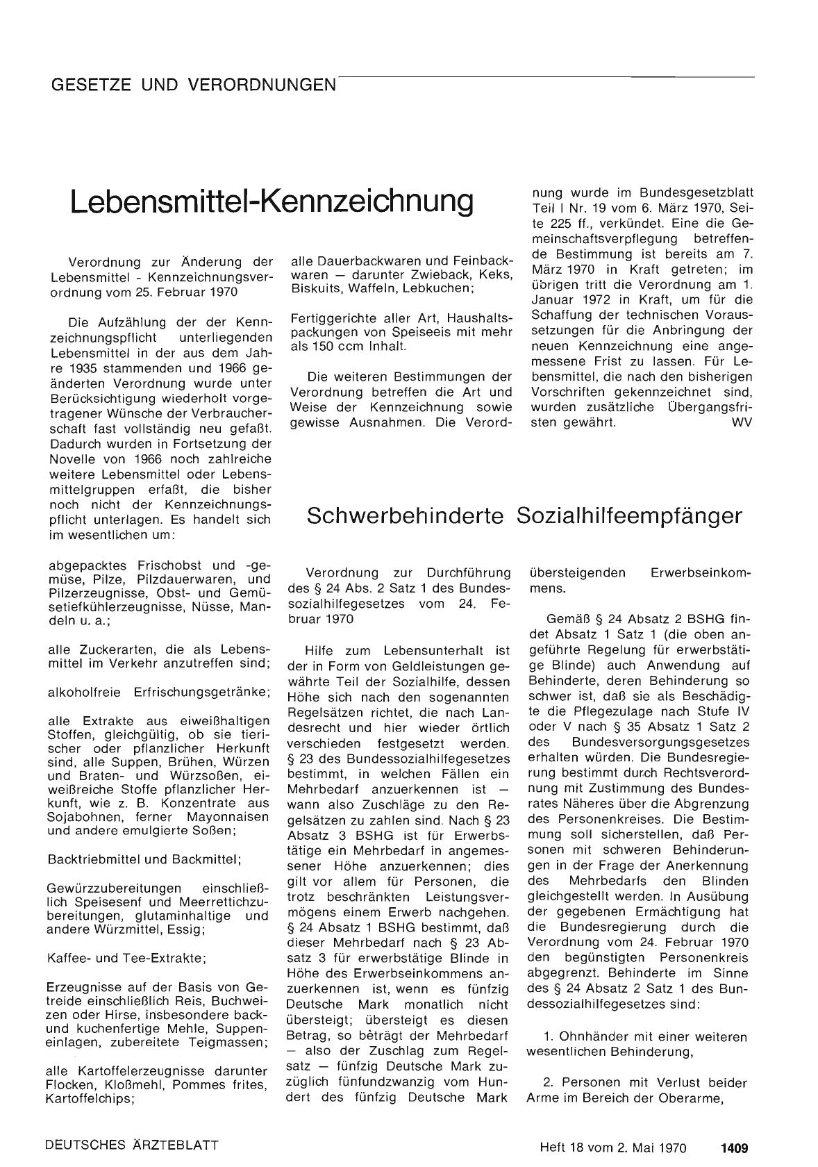 Vorschauseite 1: Lebensmittel-Kennzeichnung