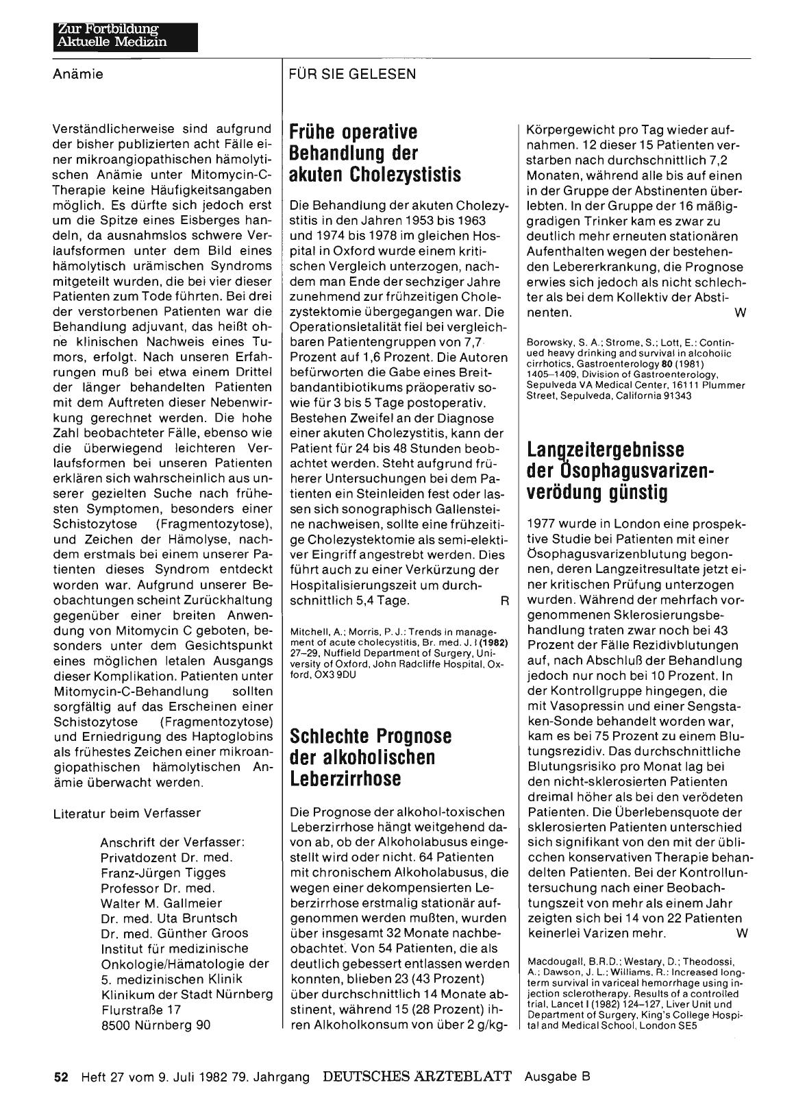 Vorschauseite 1: Langzeitergebnisse der Ösophagusvarizenverödung günstig