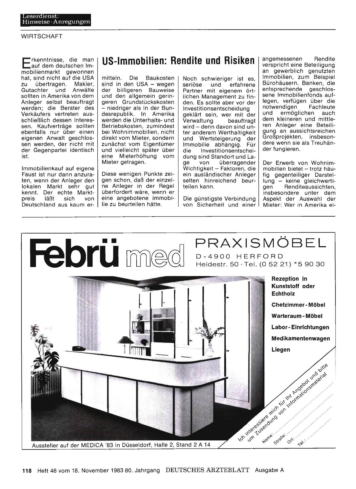 Vorschauseite 1: US-Immobilien: Rendite und Risiken