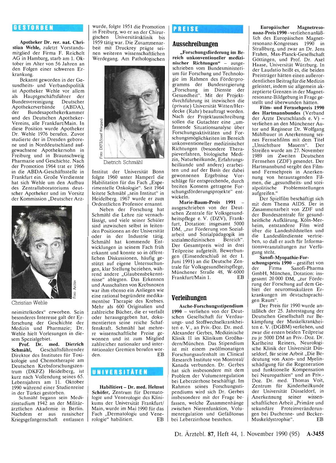 Vorschauseite 1: GESTORBEN
