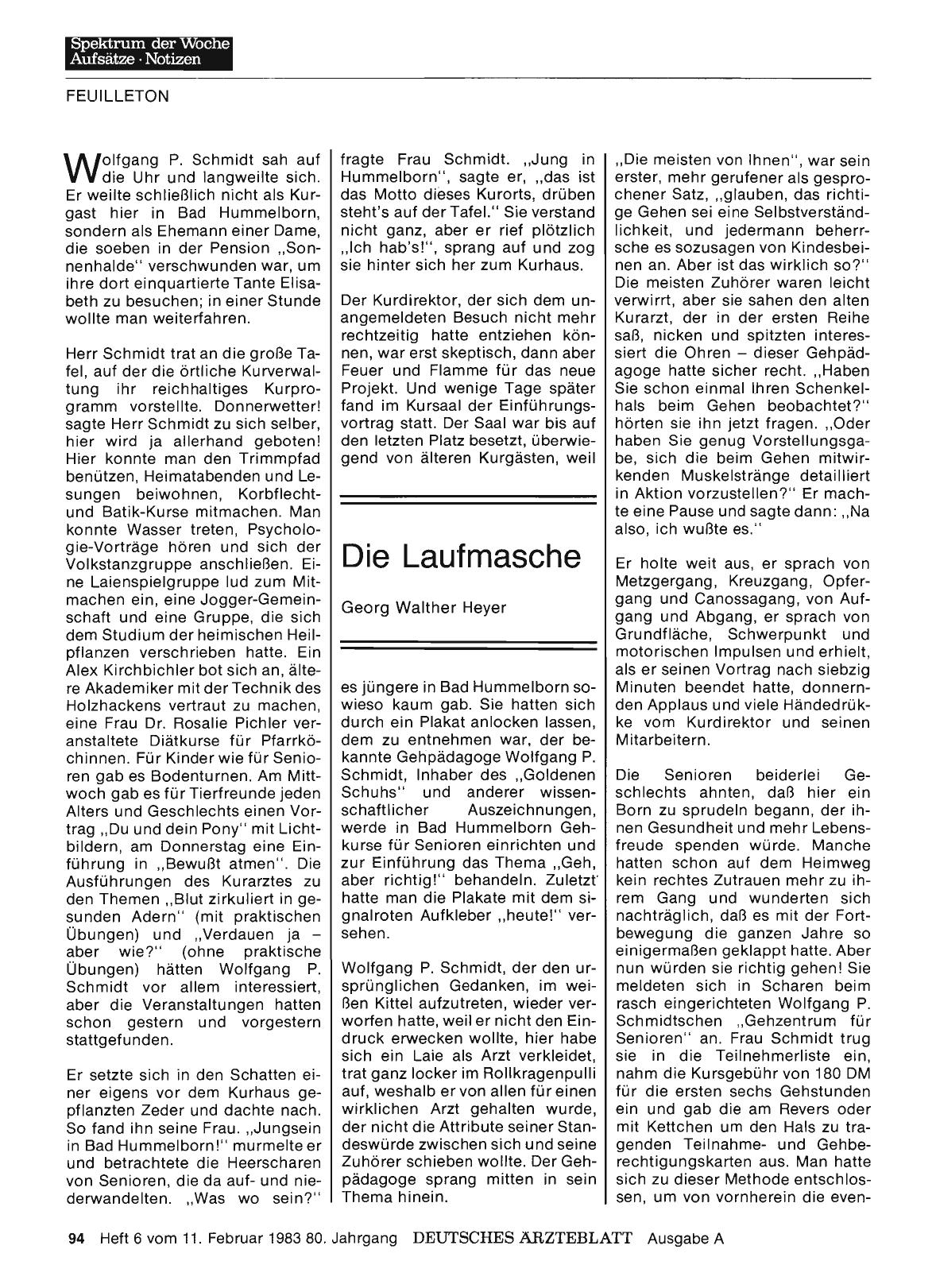 Vorschauseite 1: Die Laufmasche