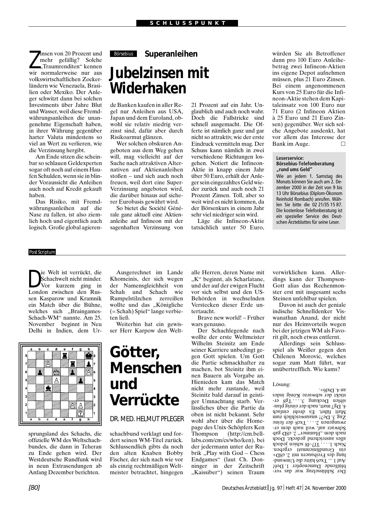 Vorschauseite 1: Götter, Menschen und Verrückte