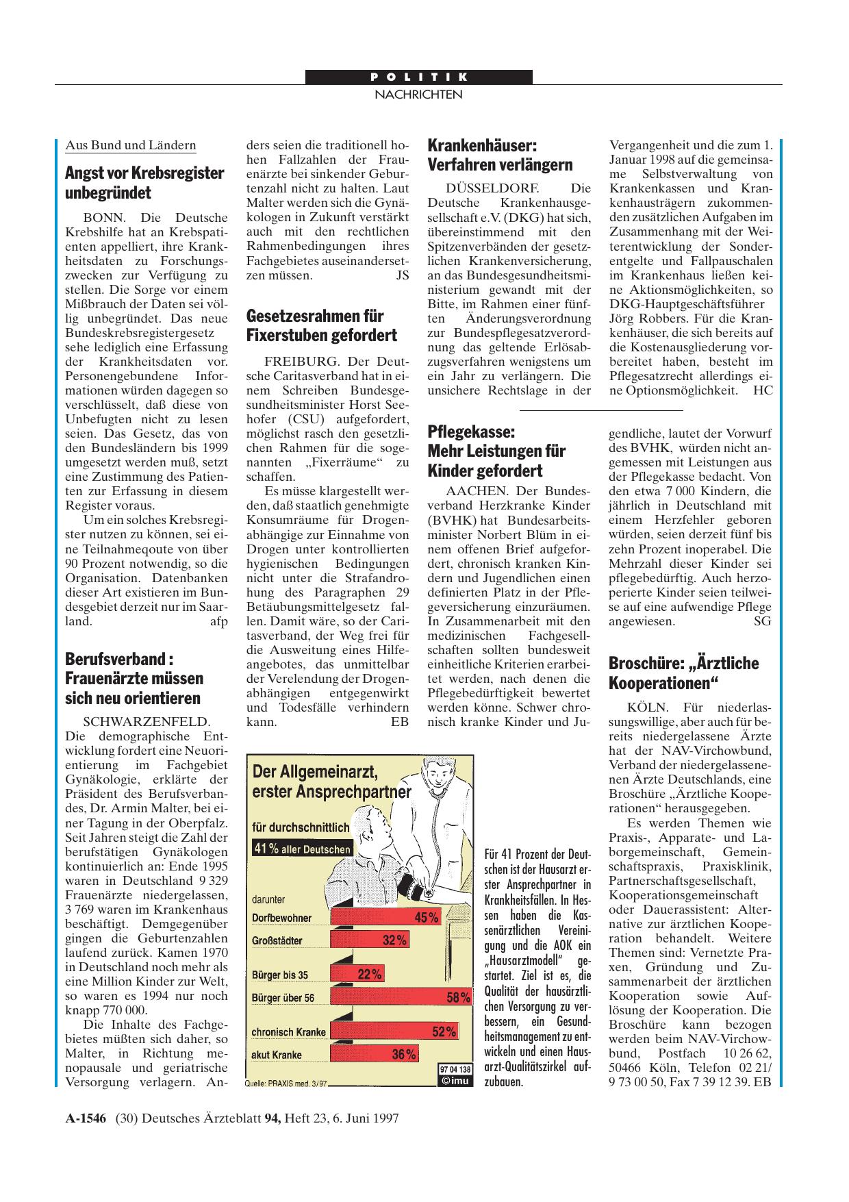Vorschauseite 1: Pflegekasse: Mehr Leistungen für Kinder gefordert