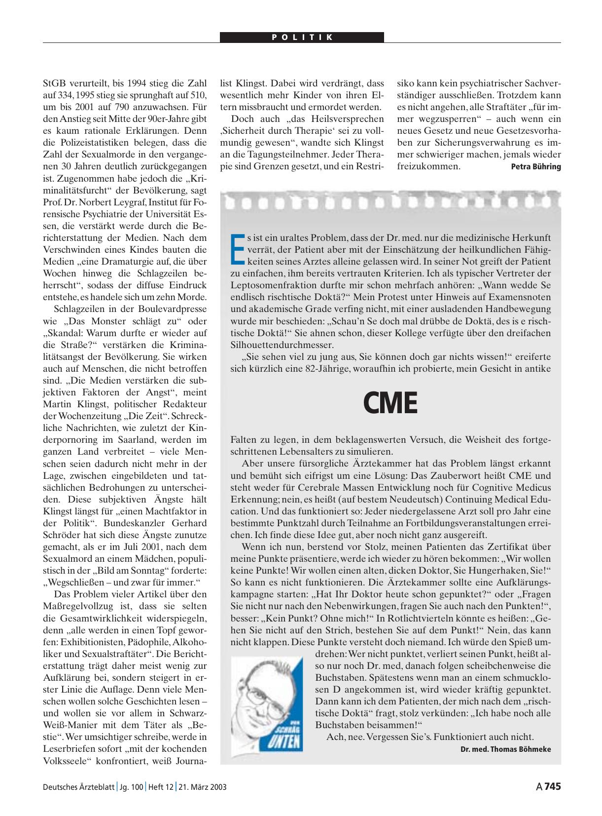 Vorschauseite 1: CME