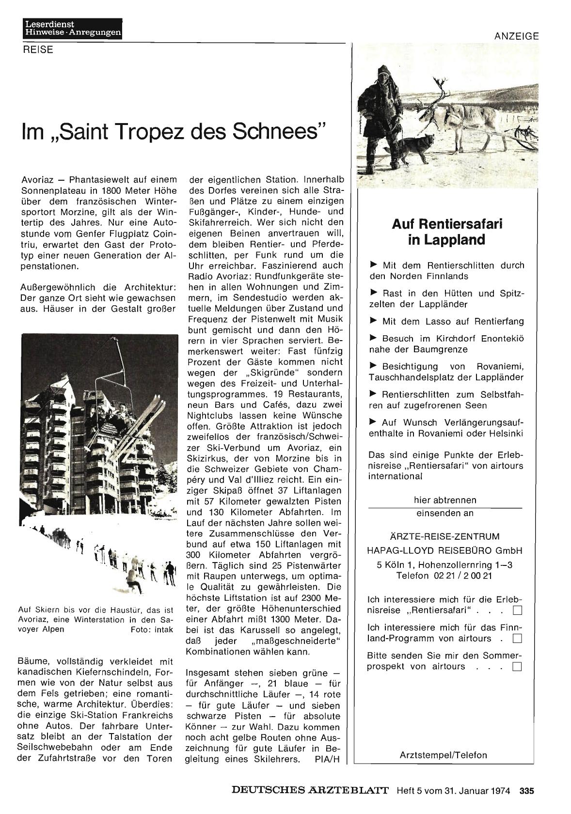 Vorschauseite 1: Im „Saint Tropez des Schnees“