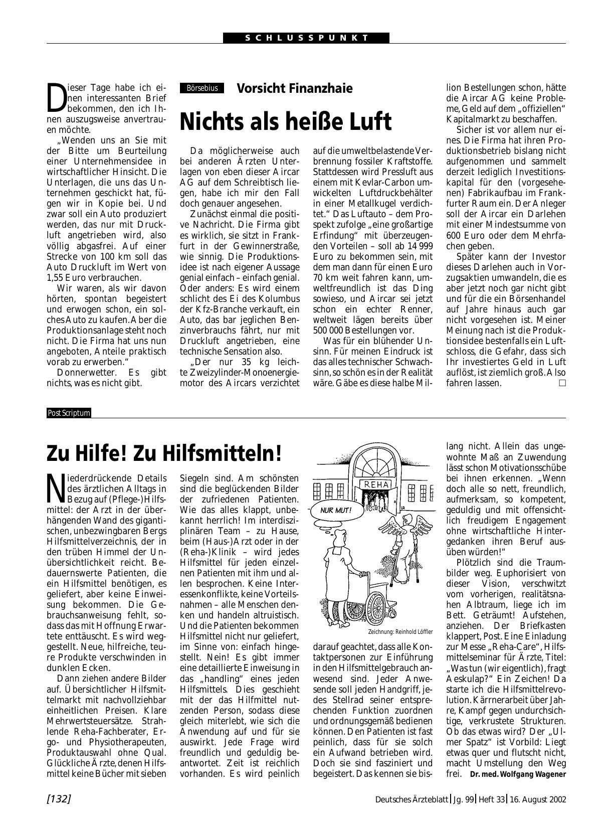 Vorschauseite 1: Vorsicht Finanzhaie: Nichts als heiße Luft