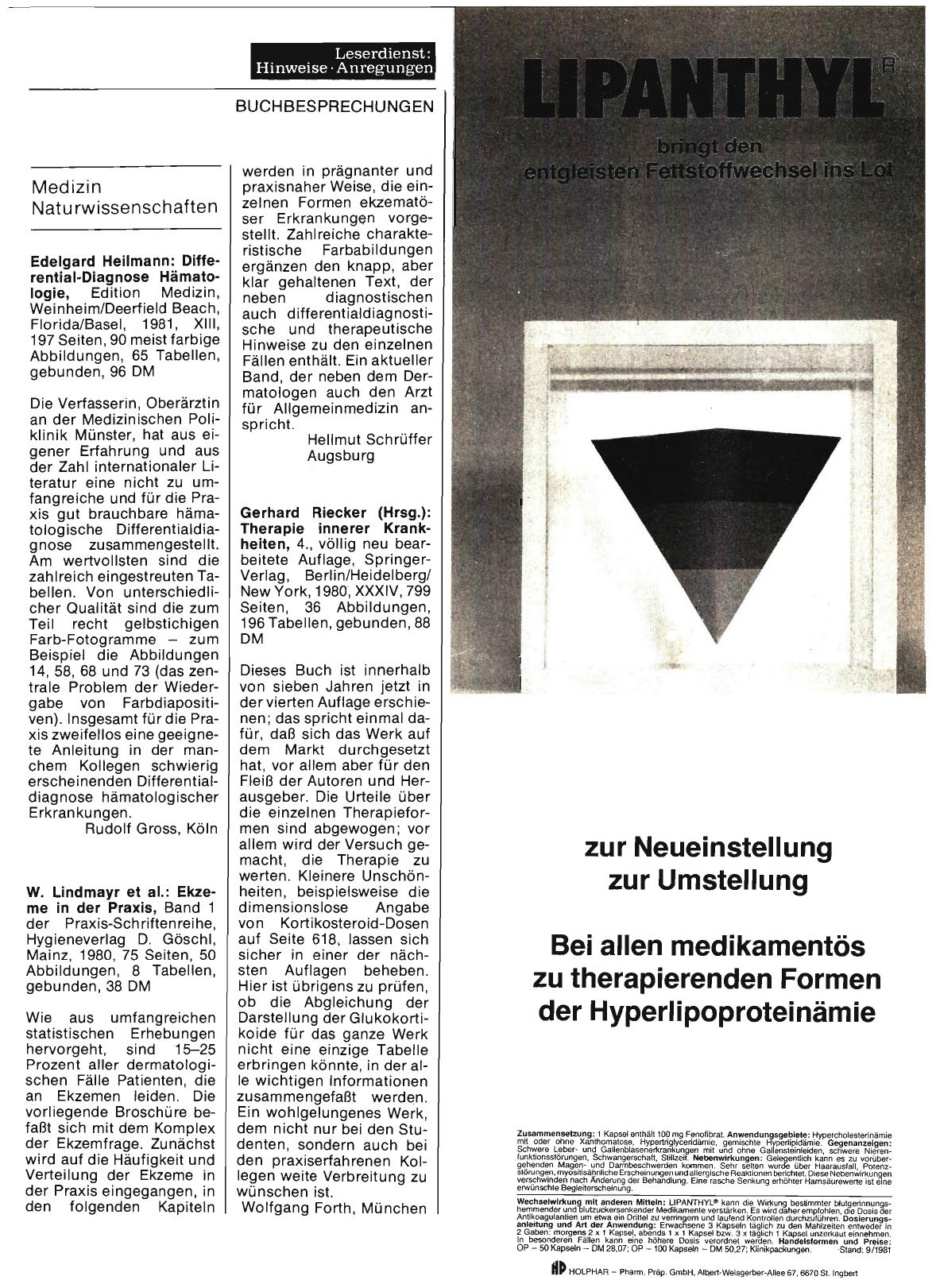 Vorschauseite 1: Medizin — Naturwissenschaften