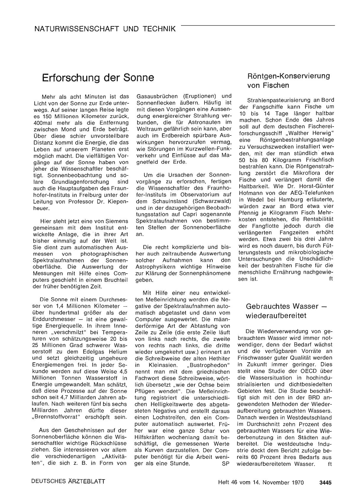Vorschauseite 1: Röntgen-Konservierung von Fischen