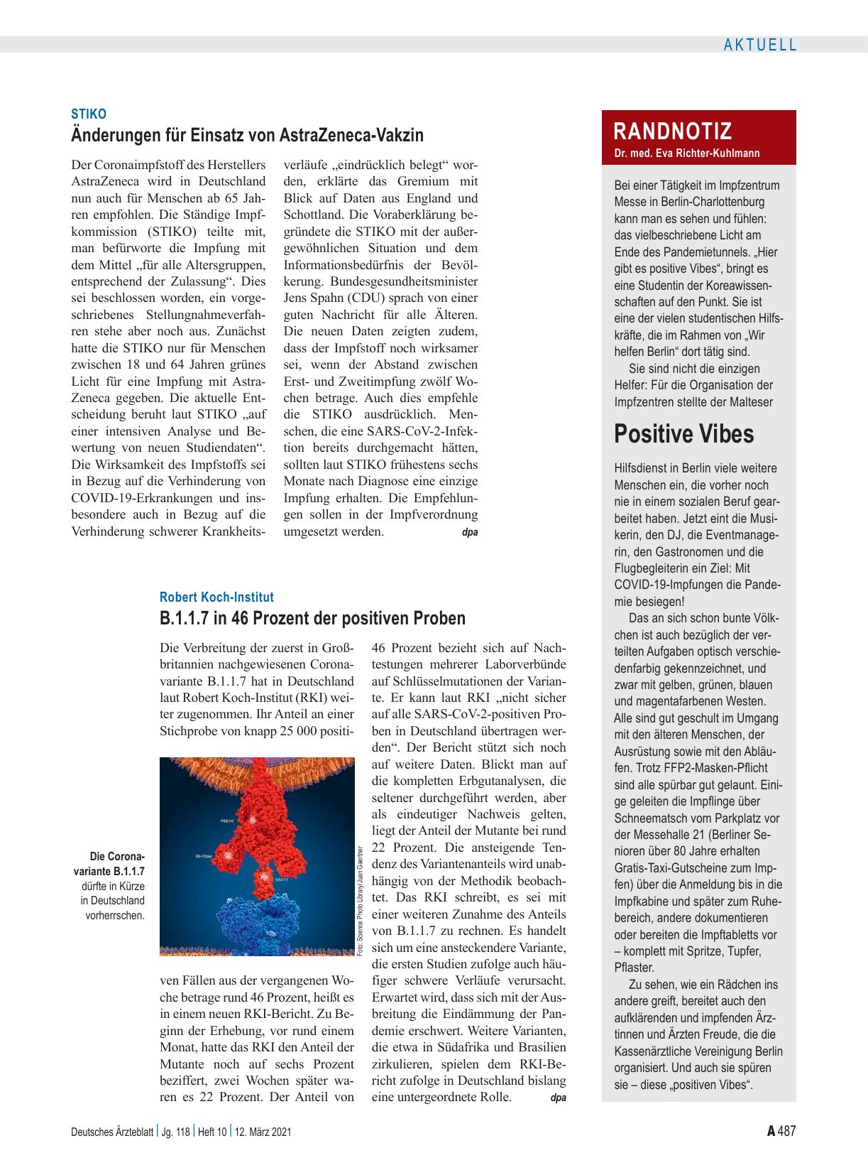 Vorschauseite 1: Randnotiz: Positive Vibes