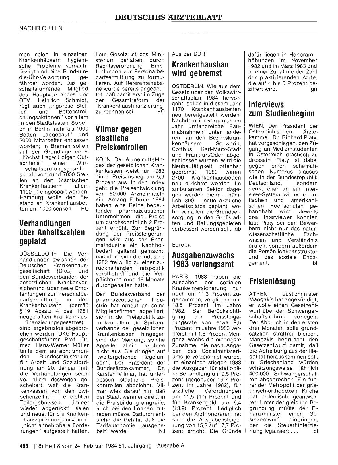 Vorschauseite 1: Fristenlösung