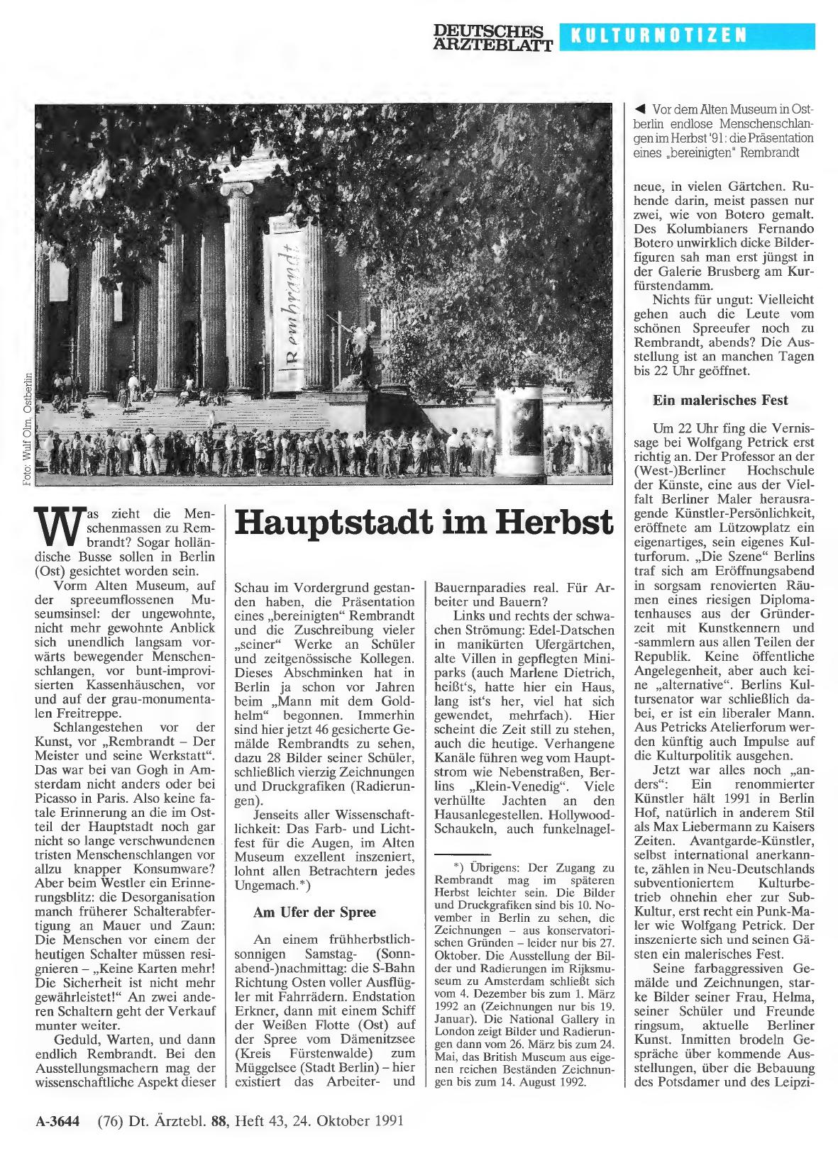Vorschauseite 1: Hauptstadt im Herbst