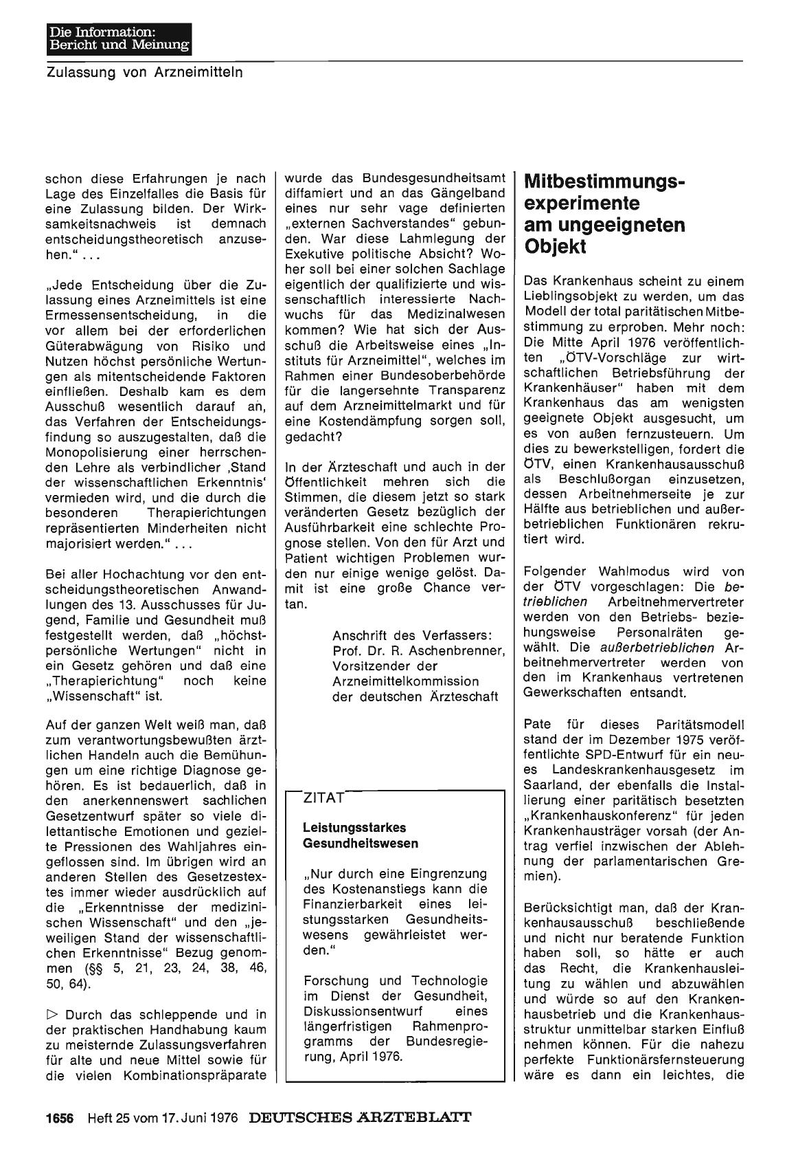 Vorschauseite 1: Leistungsstarkes Gesundheitswesen
