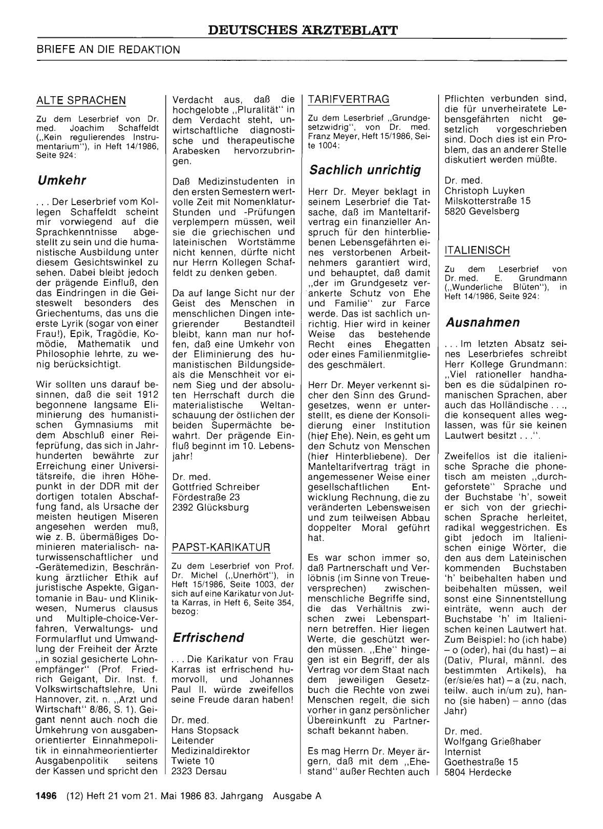 Vorschauseite 1: ALTE SPRACHEN: Umkehr
