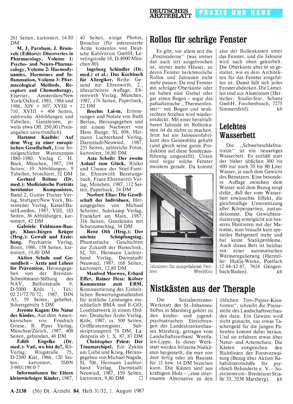 Vorschauseite 1: Rollos für schräge Fenster