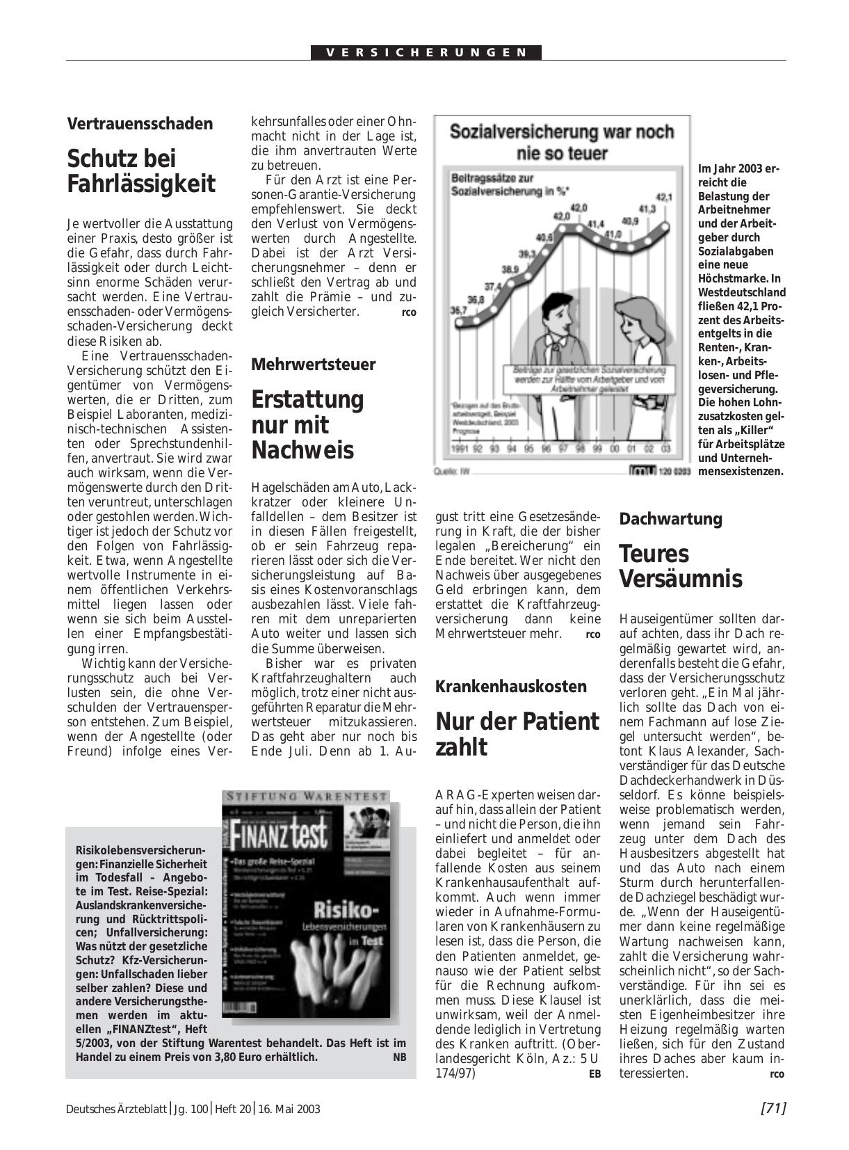 Vorschauseite 1: Risikolebensversicherungen: Finanzielle Sicherheit im Todesfall