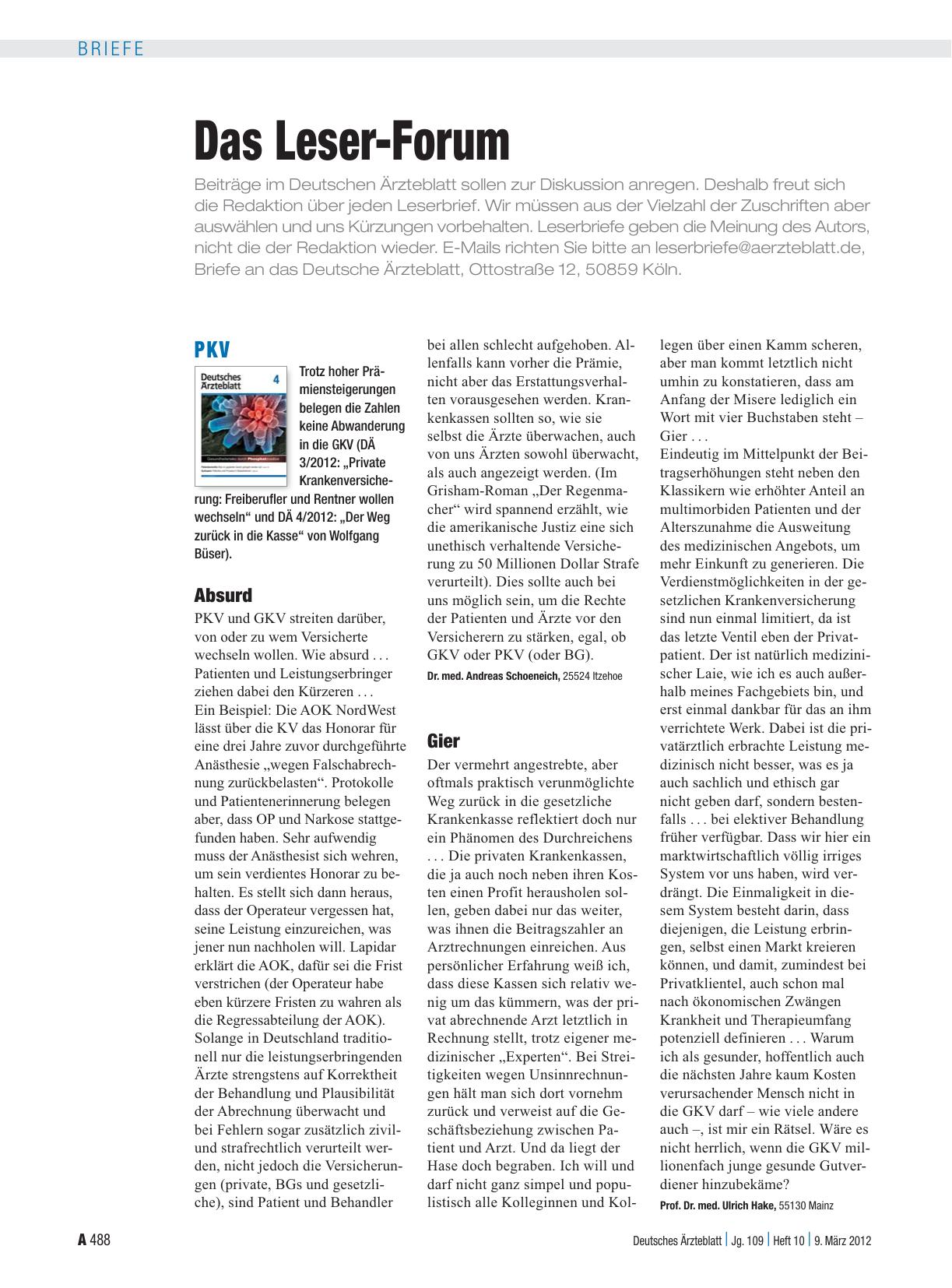 Vorschauseite 1: PKV: In den Basistarif wechseln