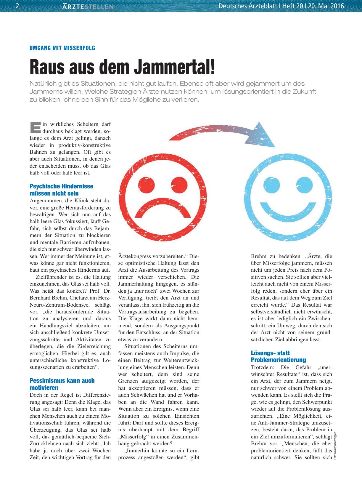 Vorschauseite 1: Umgang mit Misserfolg: Raus aus dem Jammertal!