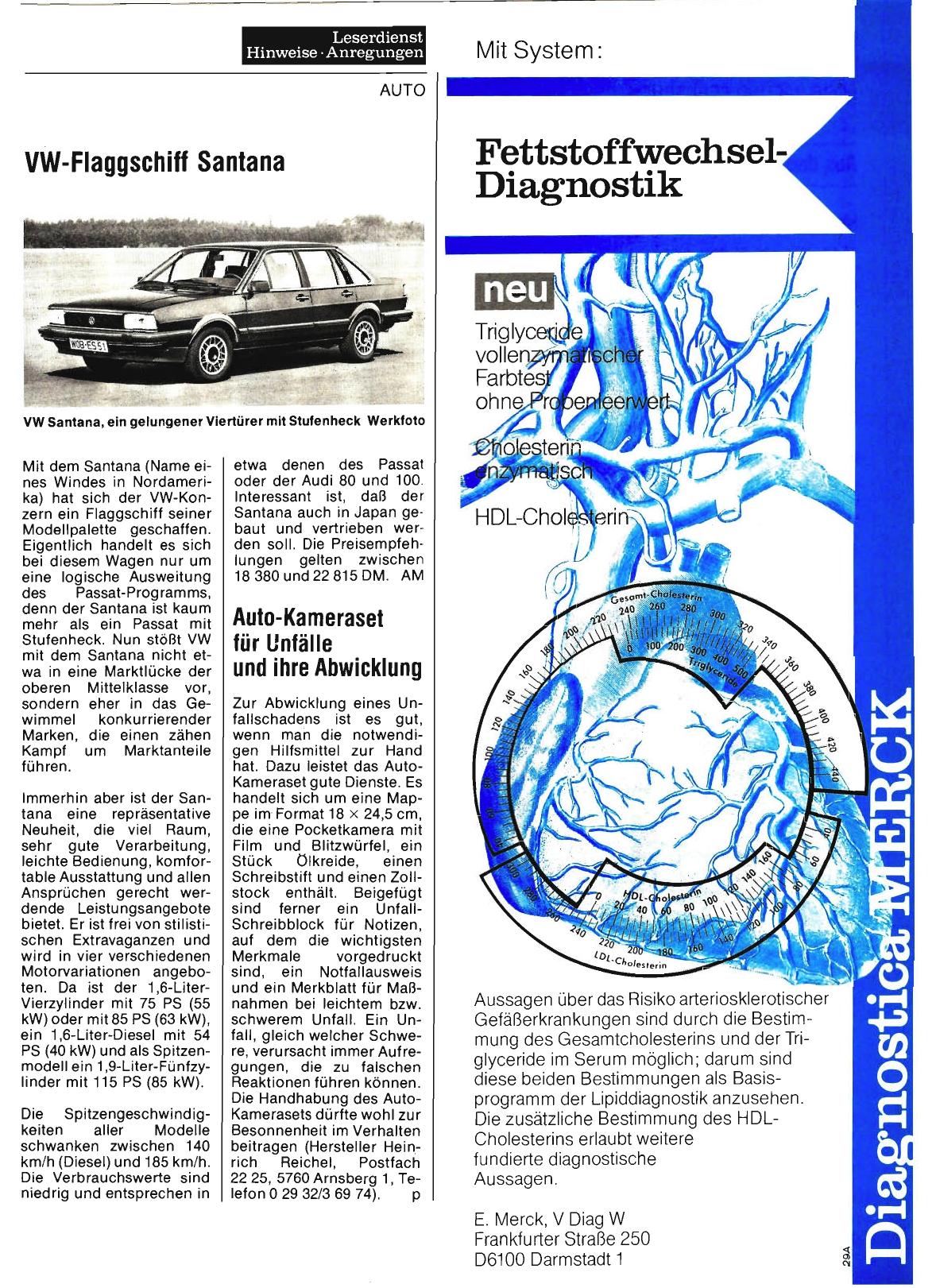Vorschauseite 1: VW-Flaggschiff Santana