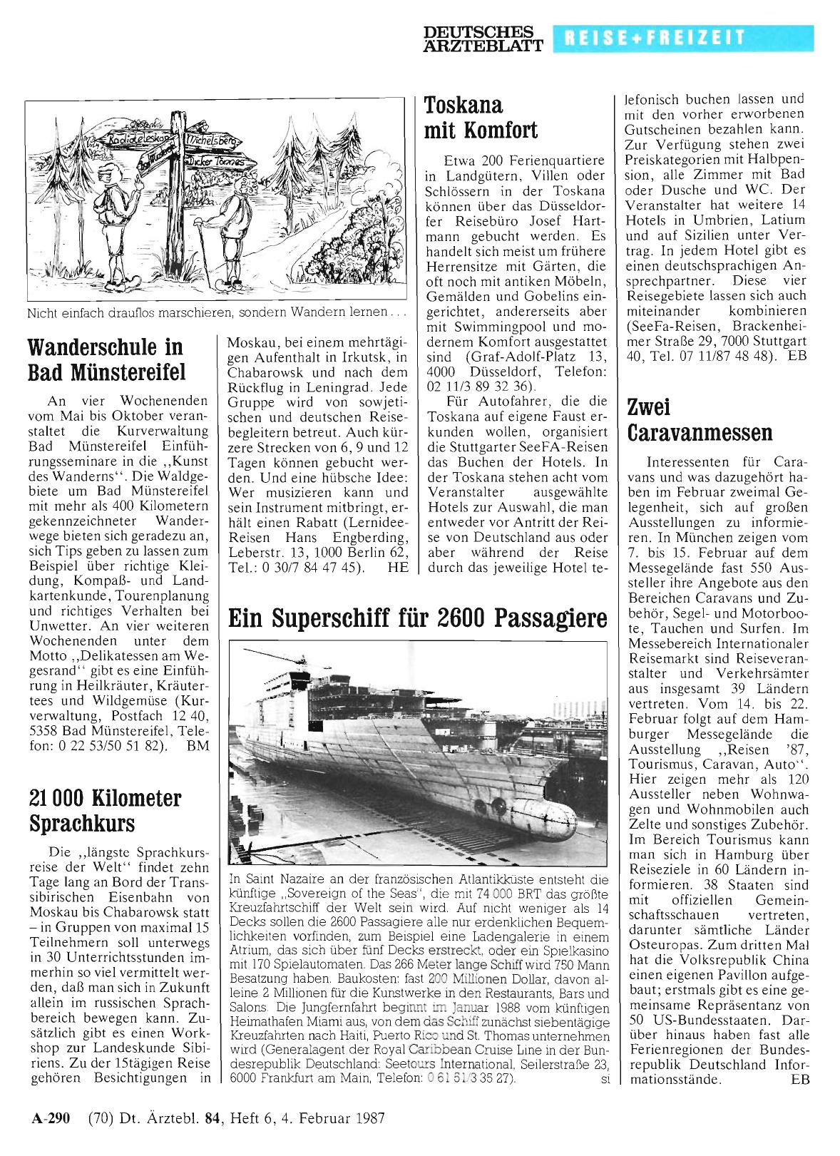 Vorschauseite 1: Zwei Caravanmessen