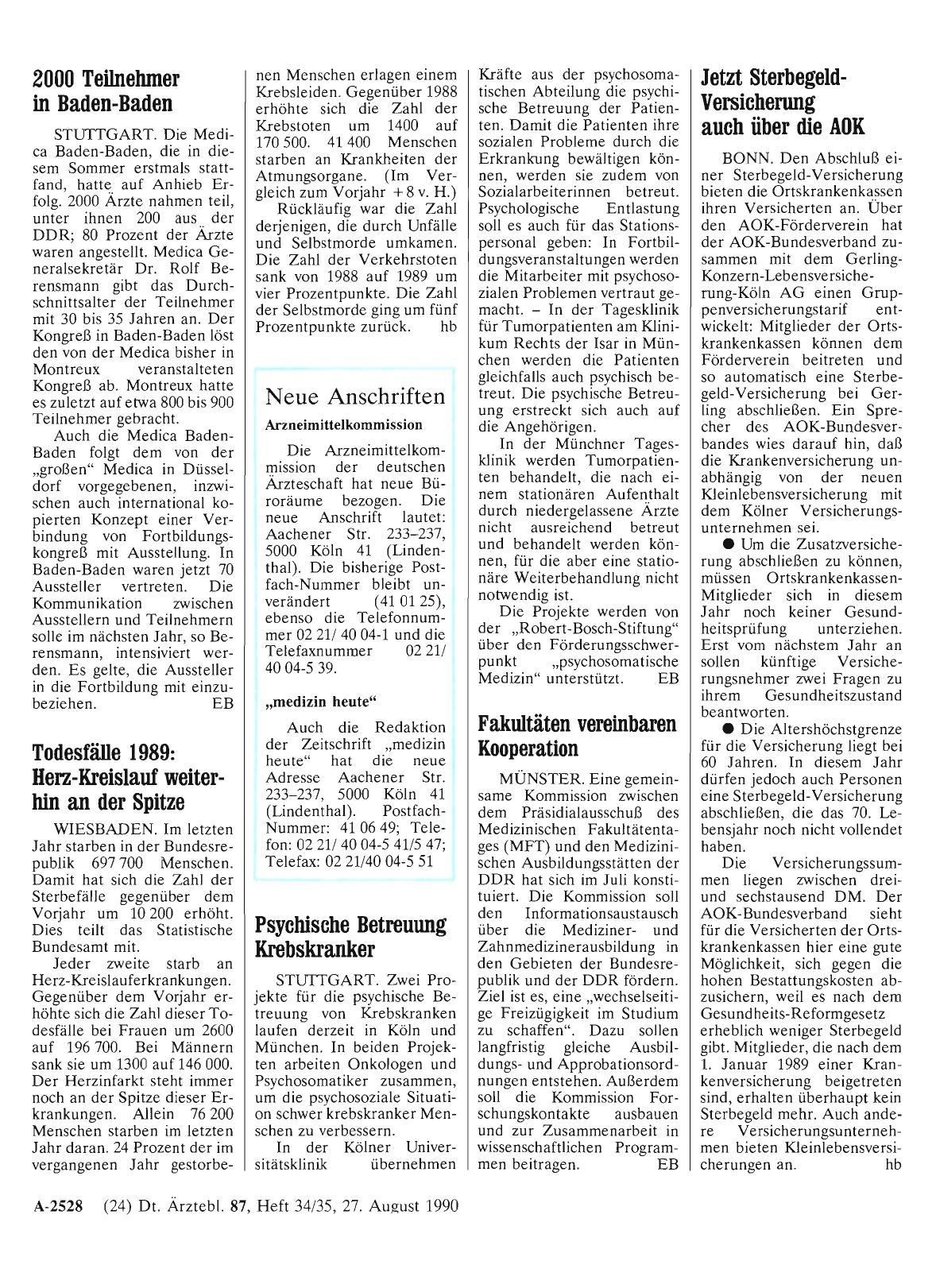 Vorschauseite 1: 2000 Teilnehmer in Baden-Baden