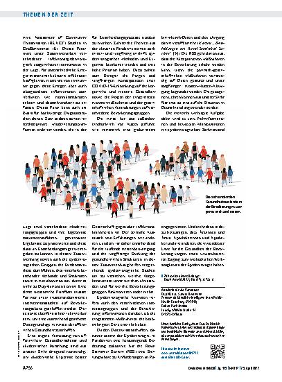 Vorschauseite 3: Coronapandemie: Die Rolle epidemiologischer Forschung in Gesundheitskrisen