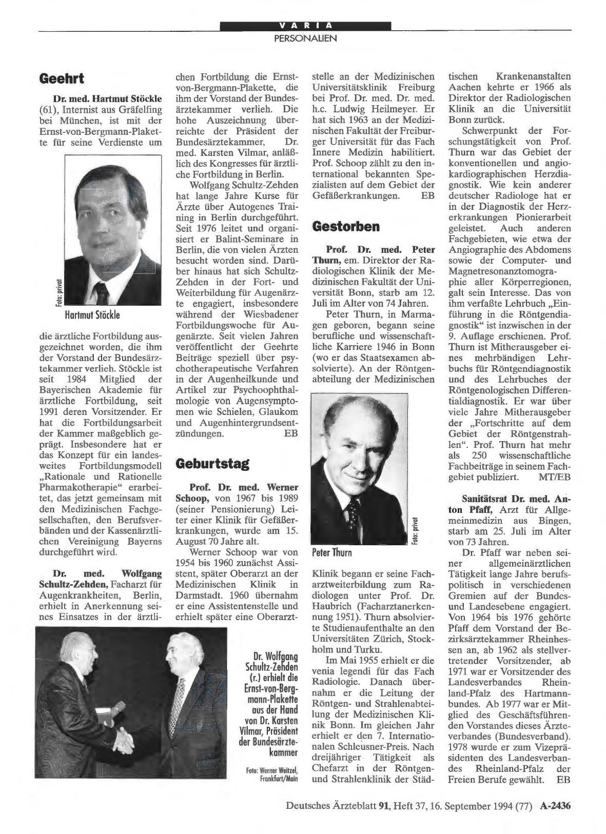 Vorschauseite 1: Gestorben