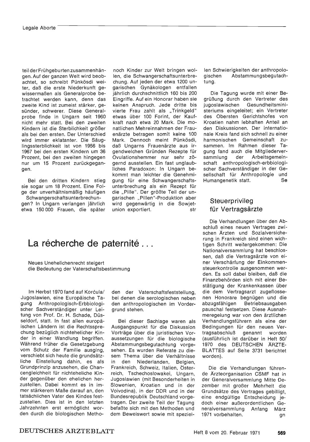 Vorschauseite 1: Steuerprivileg für Vertragsärzte