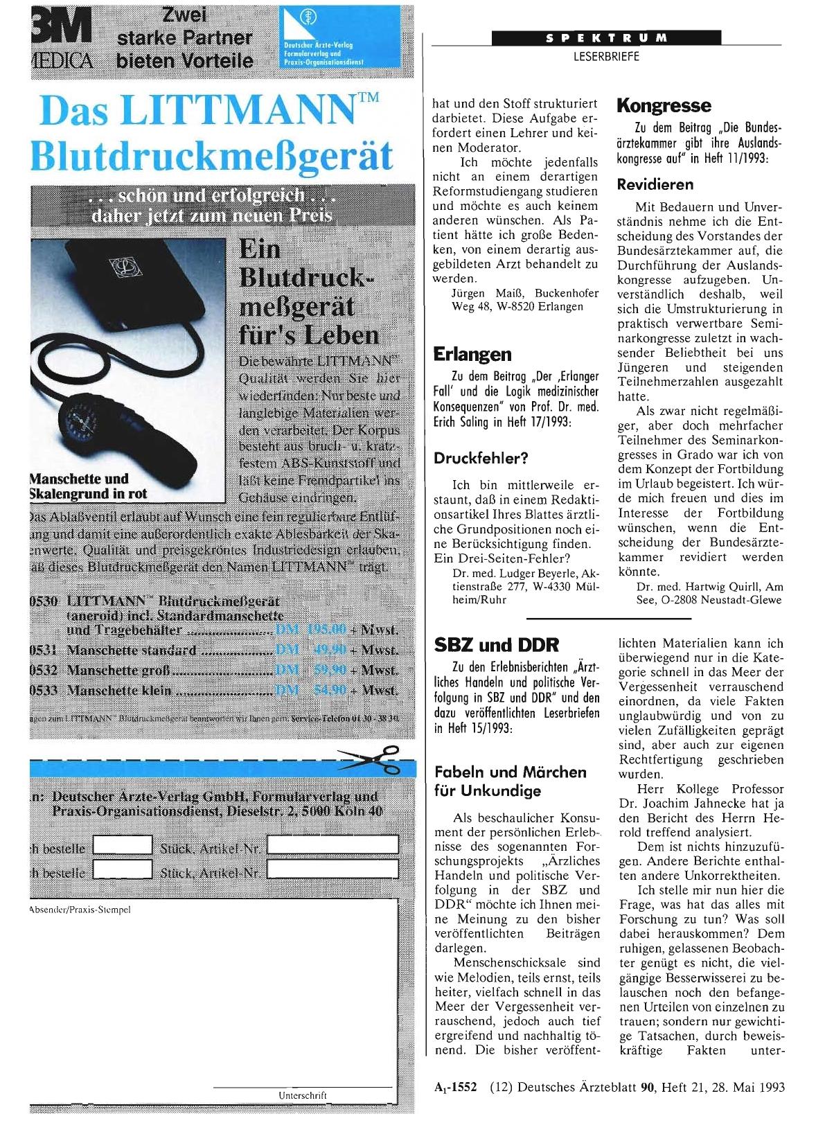 Vorschauseite 1: Erlangen: Druckfehler?