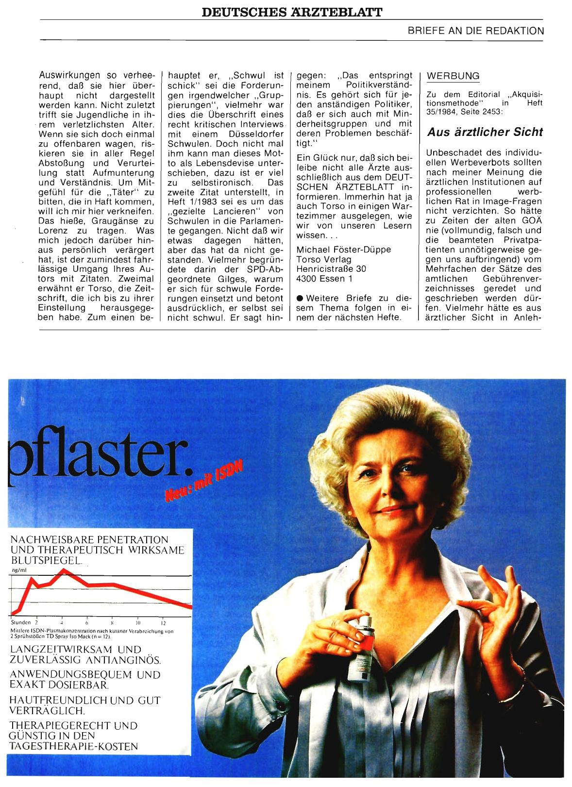 Vorschauseite 1: WERBUNG: Aus ärztlicher Sicht