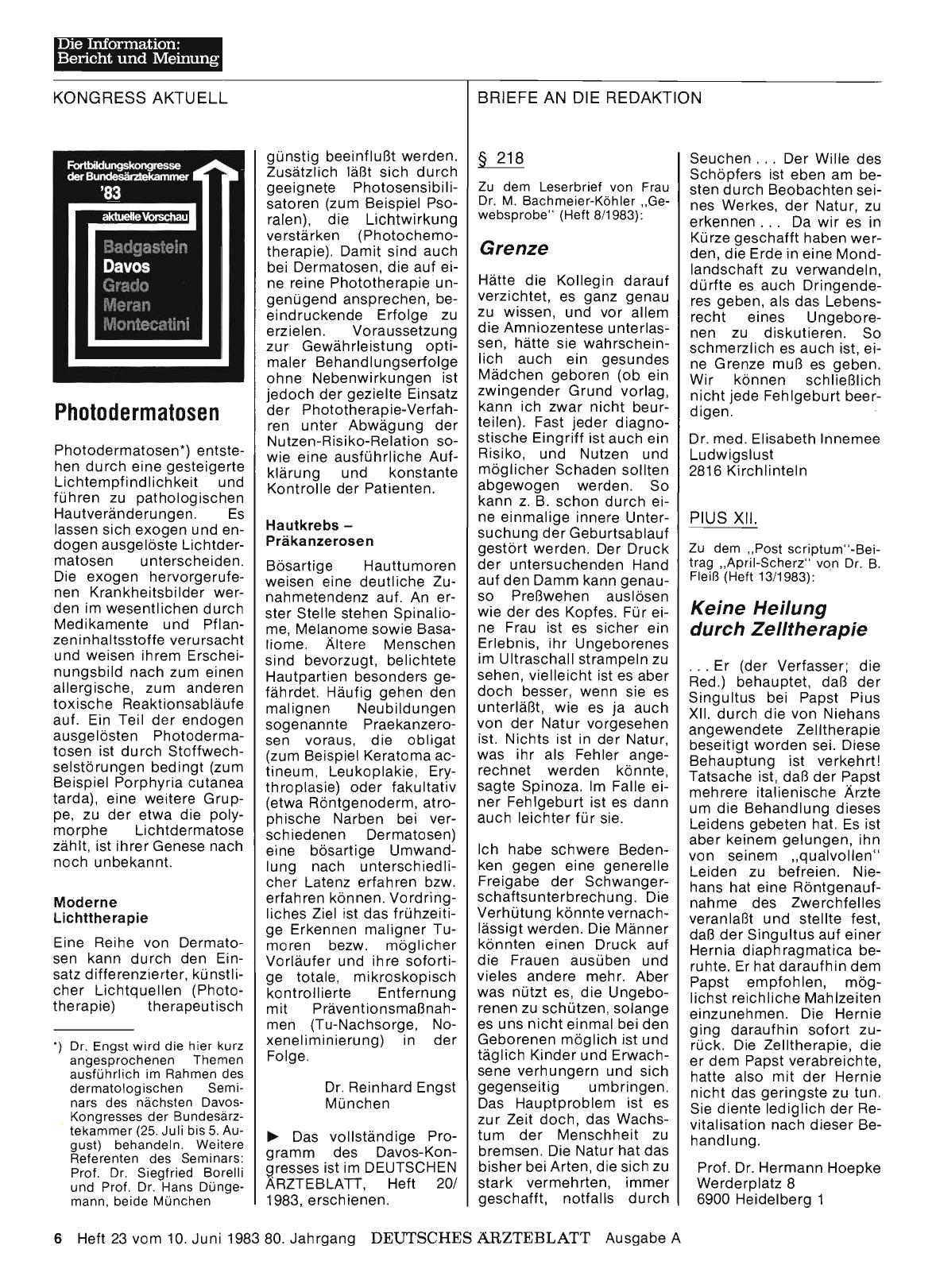 Vorschauseite 1: Photodermatosen