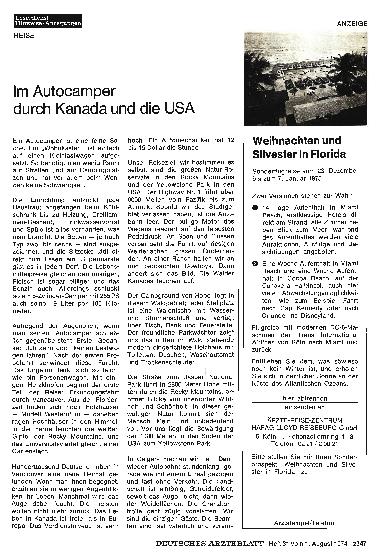 Vorschauseite 1: Im Autocamper durch Kanada und die USA