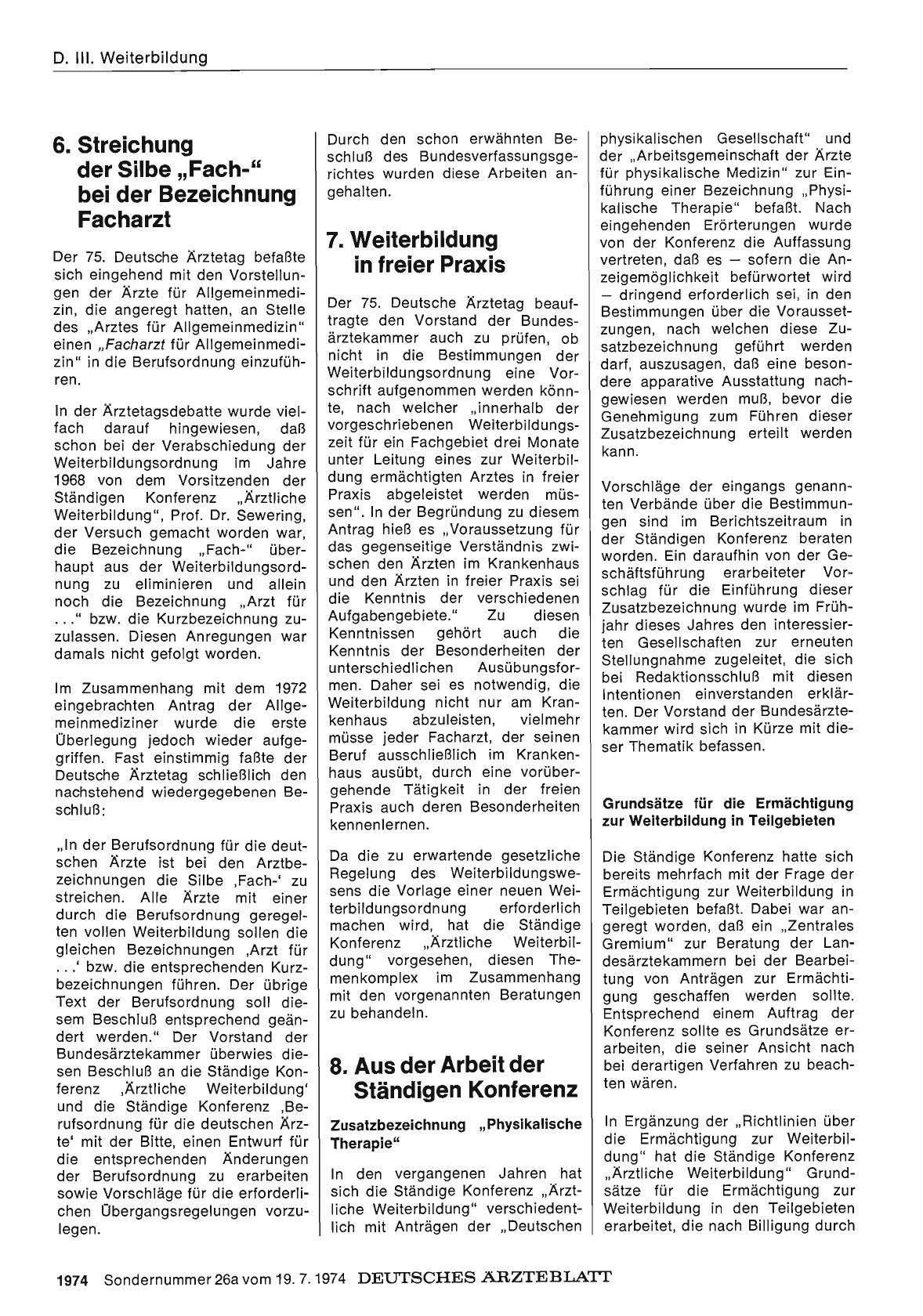 Vorschauseite 1: 8. Aus der Arbeit der Ständigen Konferenz