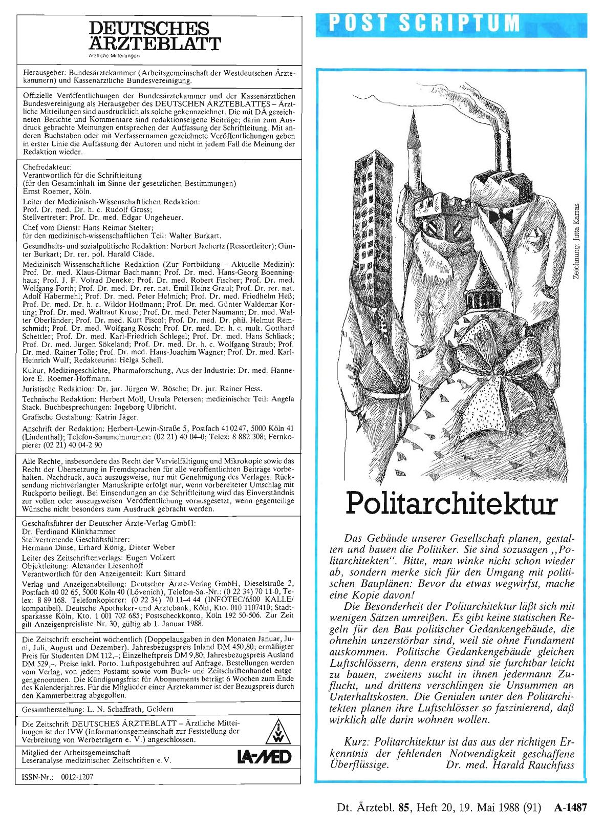 Vorschauseite 1: Politarchitektur